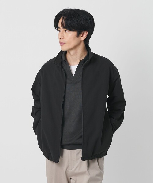 【試着のみ】BEAUTY&YOUTH UNITED ARROWSブルゾン S BEAUTY＆YOUTH UNITED ARROWS カーディガン マイクロリップ UVカット