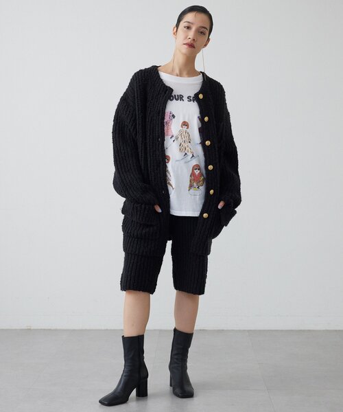 「THE PAUSE」 ハーフパンツ FREE ブラック レディース_画像3
