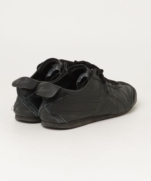 「Onitsuka Tiger」 ローカットスニーカー 25.5 ブラック×ブラック レディースの画像