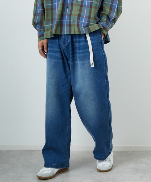 「Gramicci」 デニムパンツ M ワンウォッシュ メンズの画像