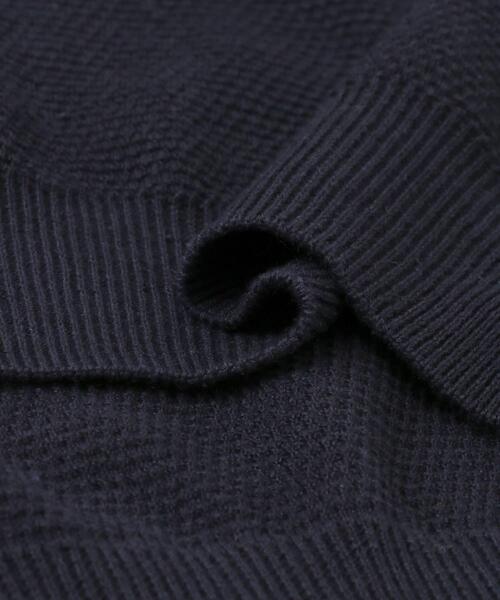 「URBAN RESEARCH ROSSO MEN」 半袖ニット MEDIUM ブラック メンズ_画像4
