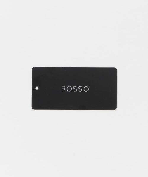 「URBAN RESEARCH ROSSO MEN」 半袖ニット MEDIUM ブラック メンズ_画像6