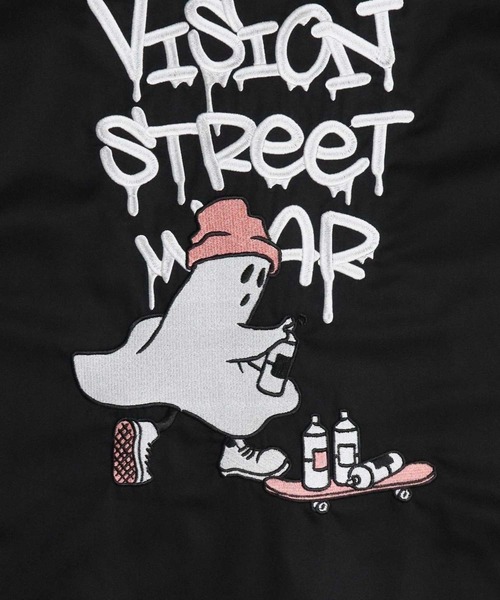 「VISION STREET WEAR」 長袖シャツ M ライム メンズ_画像5