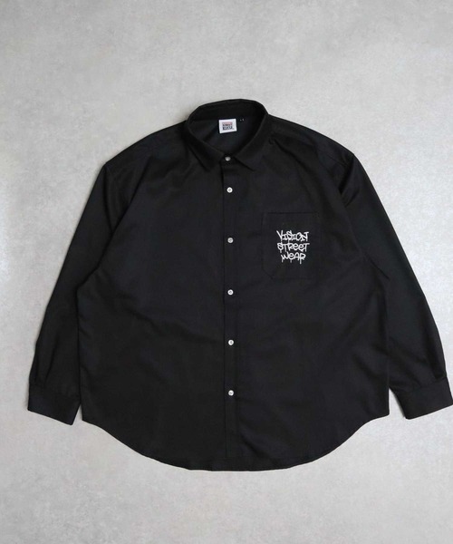 「VISION STREET WEAR」 長袖シャツ M ライム メンズ_画像6