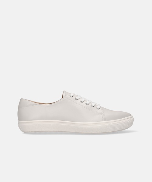 「MAMIAN」 ローカットスニーカー 24.0cm レッド レディース_画像2