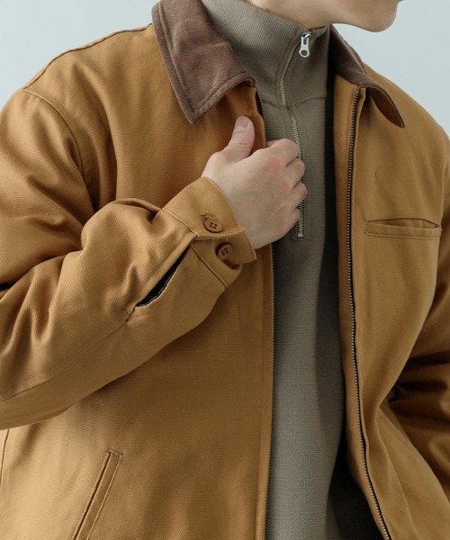 「ITEMS URBANRESEARCH」 中綿ブルゾン MEDIUM ブラック メンズ_画像6