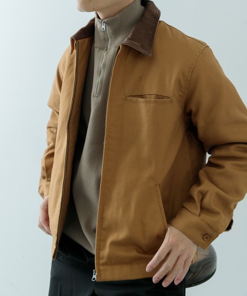 「ITEMS URBANRESEARCH」 中綿ブルゾン MEDIUM ブラック メンズ_画像7