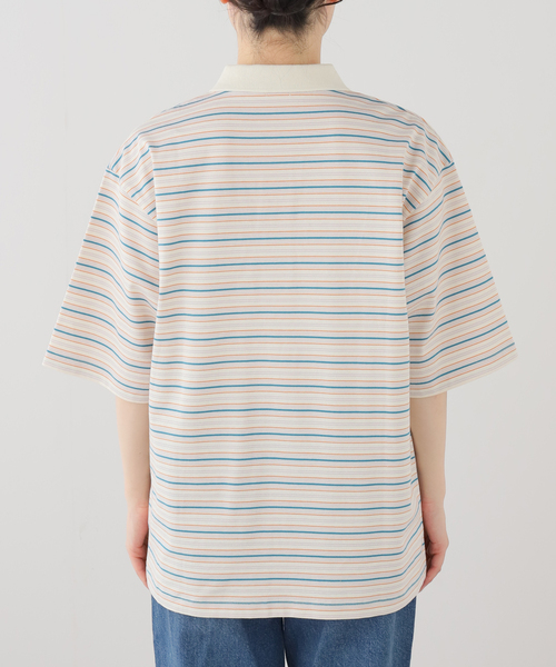 IENA（イエナ） tシャツ 半袖 マルチボーダーラガーシャツ レディース
