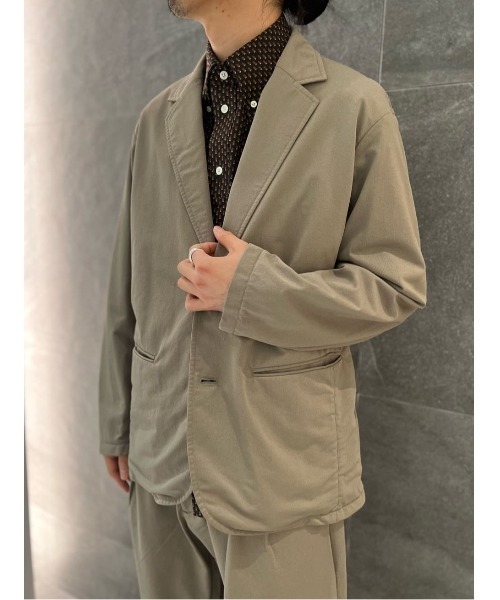 ジャケット テーラードジャケット KANEMASA PHIL. / Nylon 2B Jacket「ESTNATION EXCLUSIVE」 メンズの画像