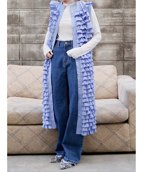 「Katrin TOKYO」 長袖カットソー X-SMALL ホワイト レディース_画像3