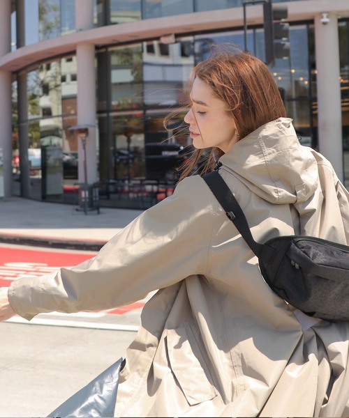 MKD.ZAKKA レインコート カッパ 雨ガードマチ付き 機能性 自転車レイン