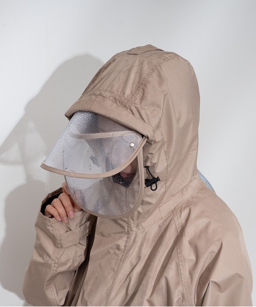 MKD.ZAKKA レインコート カッパ 雨ガードマチ付き 機能性 自転車レイン