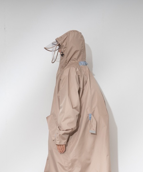 MKD.ZAKKA カッパ レインコート カッパ 自転車 雨ガードマチ付き 機能