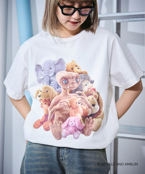 「UCS」 半袖Tシャツ X-LARGE ホワイト系その他3 レディース_画像3
