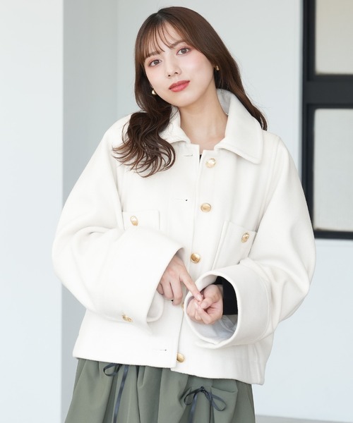 「ASTORIA ODIER」 ジャケット MEDIUM パープル レディース_画像6