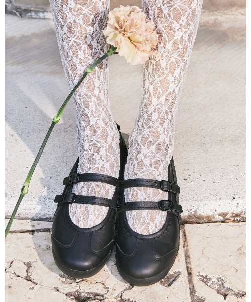 Onitsuka Tiger（オニツカタイガー） フラットサンダル 23 ブラック