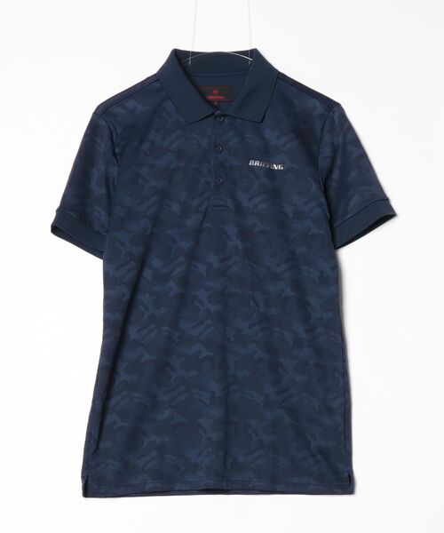 BRIEFING ネイビー ロゴ入りシャツ BRIEFING（ブリーフィング） 半袖Tシャツ M ネイビー メンズ
