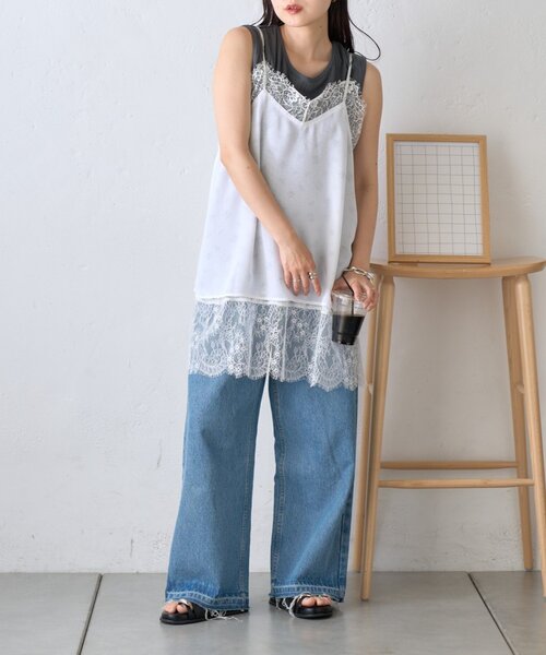 CIAOPANIC TYPY（チャオパニックティピー） チュニック リバーシブル花