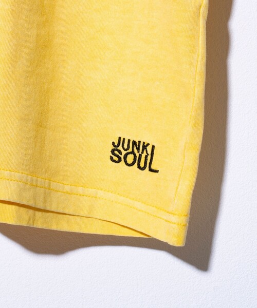 「JUNKSOUL」 長袖Tシャツ L オフホワイト メンズ_画像6