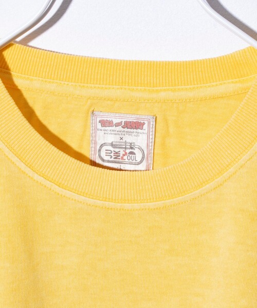 「JUNKSOUL」 長袖Tシャツ L オフホワイト メンズ_画像7