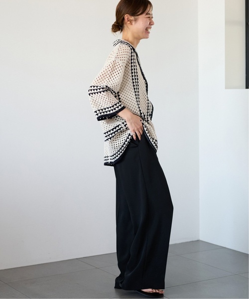 「JOURNAL STANDARD relume」 ニットカーディガン FREE ベージュ レディース_画像6