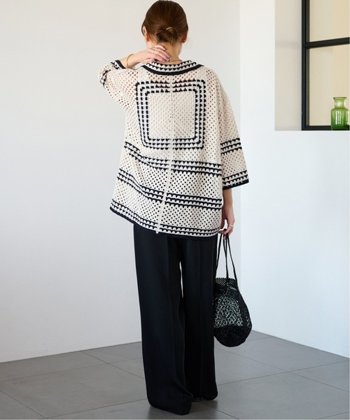 「JOURNAL STANDARD relume」 ニットカーディガン FREE ベージュ レディース_画像7
