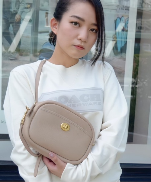 COACH（コーチ） ショルダーバッグ フリ- ベージュ系その他 レディース 