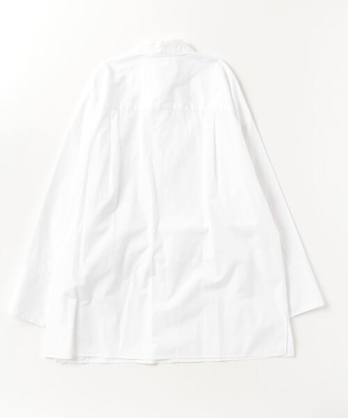 「Demi-Luxe BEAMS」 「ak+1」長袖シャツ ONE SIZE サックスブルー レディース_画像2