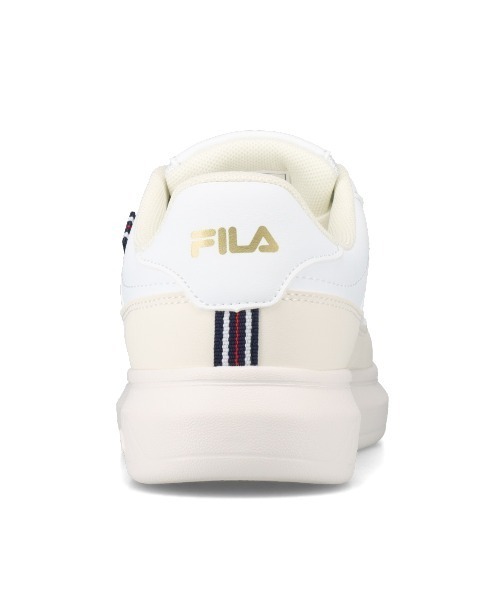 「FILA」 ローカットスニーカー 24.0cm ホワイト×ゴールド レディース_画像6