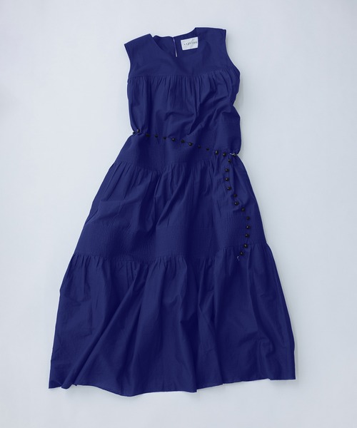 ワンピース 「AAYUSHI for ADAM ET ROPE'」別注Cotton voile long dress