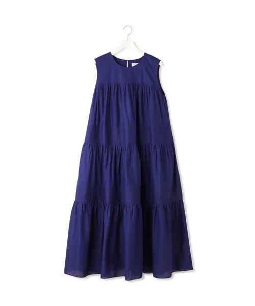 ワンピース 「AAYUSHI for ADAM ET ROPE'」別注Cotton voile long dress