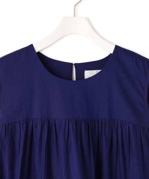 ワンピース 「AAYUSHI for ADAM ET ROPE'」別注Cotton voile long dress