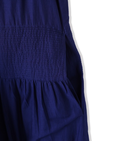 ワンピース 「AAYUSHI for ADAM ET ROPE'」別注Cotton voile long dress