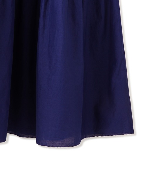 ワンピース 「AAYUSHI for ADAM ET ROPE'」別注Cotton voile long dress