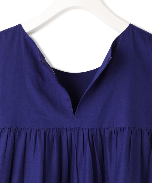 ワンピース 「AAYUSHI for ADAM ET ROPE'」別注Cotton voile long dress