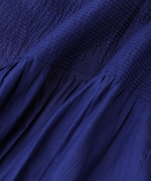 ワンピース 「AAYUSHI for ADAM ET ROPE'」別注Cotton voile long dress