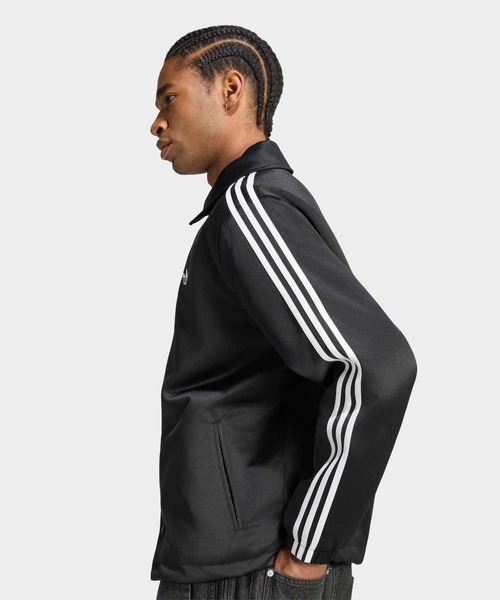 adidas（アディダス） ブルゾン アウター スリーストライプス サテン