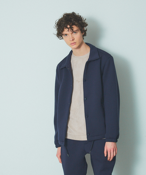 ジャケット ブルゾン セットアップ対応 Myself Abahouse ダンボール ニット コーチジャケット Zozotown Paypayモール店 通販 Paypayモール