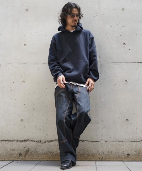 LosAngelesApparel プルオーバーパーカー14ozアッシュグレー LOS ANGELES APPAREL（ロサンゼルスアパレル） パーカー LOSANGELES