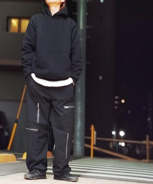 【美品】LOSANGELS APPAREL 14oz パーカー　スウェット LOS ANGELES APPAREL（ロサンゼルスアパレル） パーカー LOSANGELES