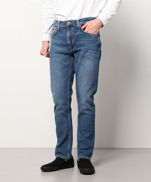 Nudie Jeans ジーンズ Lean Dean Blue Ritual リーンディーン
