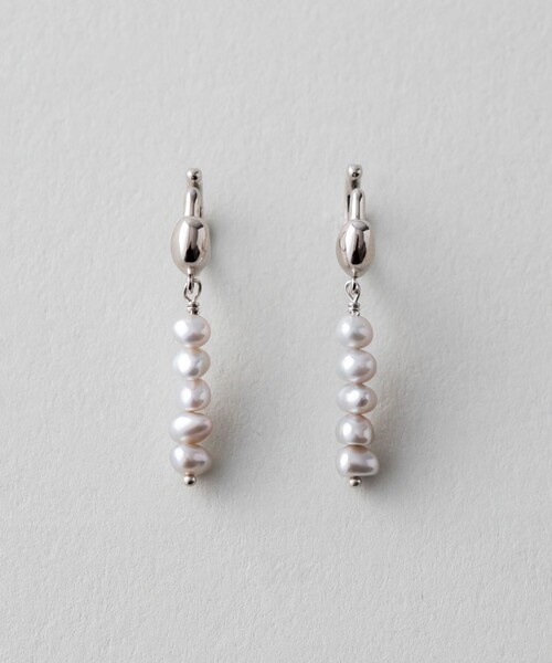 エテ ライン パール ピアス パール ライン ピアス | ete bijoux (Women)/エテ ビジュー