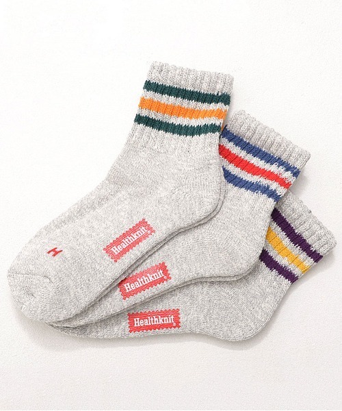 Healthknit（ヘルスニット） 靴下 「Healthknit/ヘルスニット」3パック