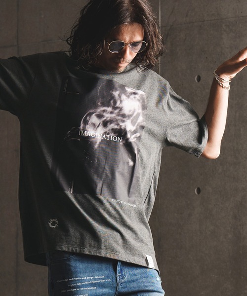 GLIMCLAP tシャツ Tシャツ メンズ mt7984-PhotographerAKI