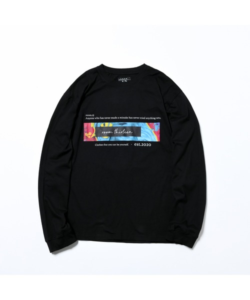 room.13 tシャツ graphic long sleeveT-shirt1 メンズ レディース