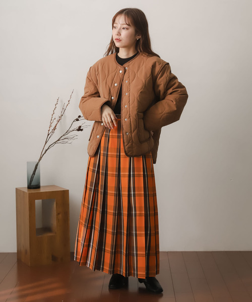 キルティングショートコート[品番：UBRW0002907]｜SENSE OF