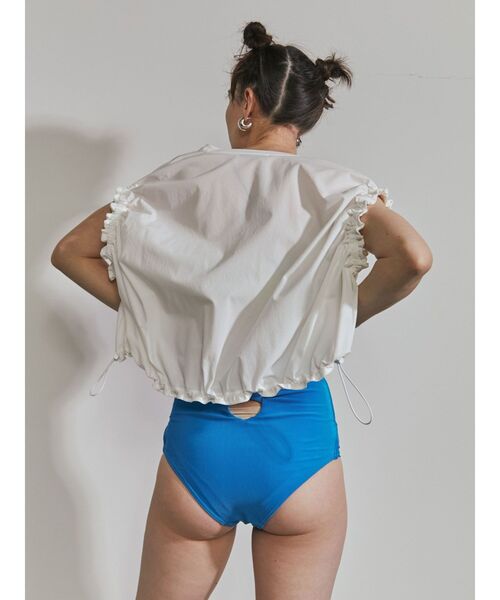 UN3D. 水着 HIGH WEST SHORTS / ハイウエストショーツ