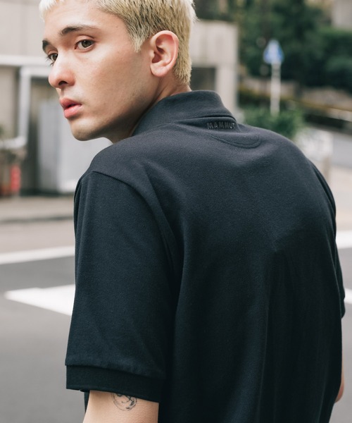 MAMMUT ブラックポロシャツ MAMMUT ポロシャツ MAMMUT/マムート Matrix Polo Shirt AF