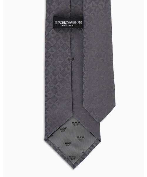 【国内即発】EMPORIO ARMANI ピュアシルク製 ネクタイ EMPORIO ARMANI ネクタイ 「エンポリオ アルマーニ」ネクタイ