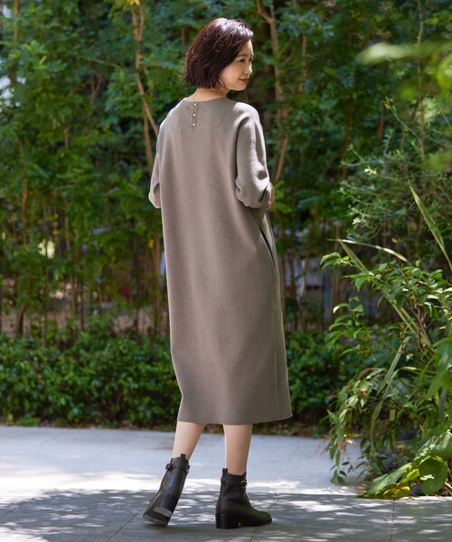 J.PRESS（J.プレス） ワンピース 「洗える」VIS/PE MILANO ニット